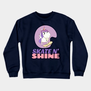 Skate n' shine Skating Crewneck Sweatshirt